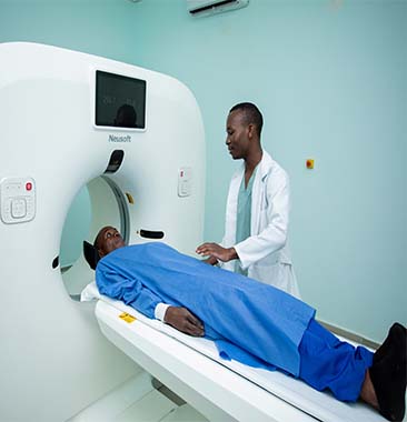Radiology is a branch of medicine that uses medical imaging (such as X-rays, CT scans, MRI, and ultrasound) to diagnose and sometimes treat diseases inside the body.